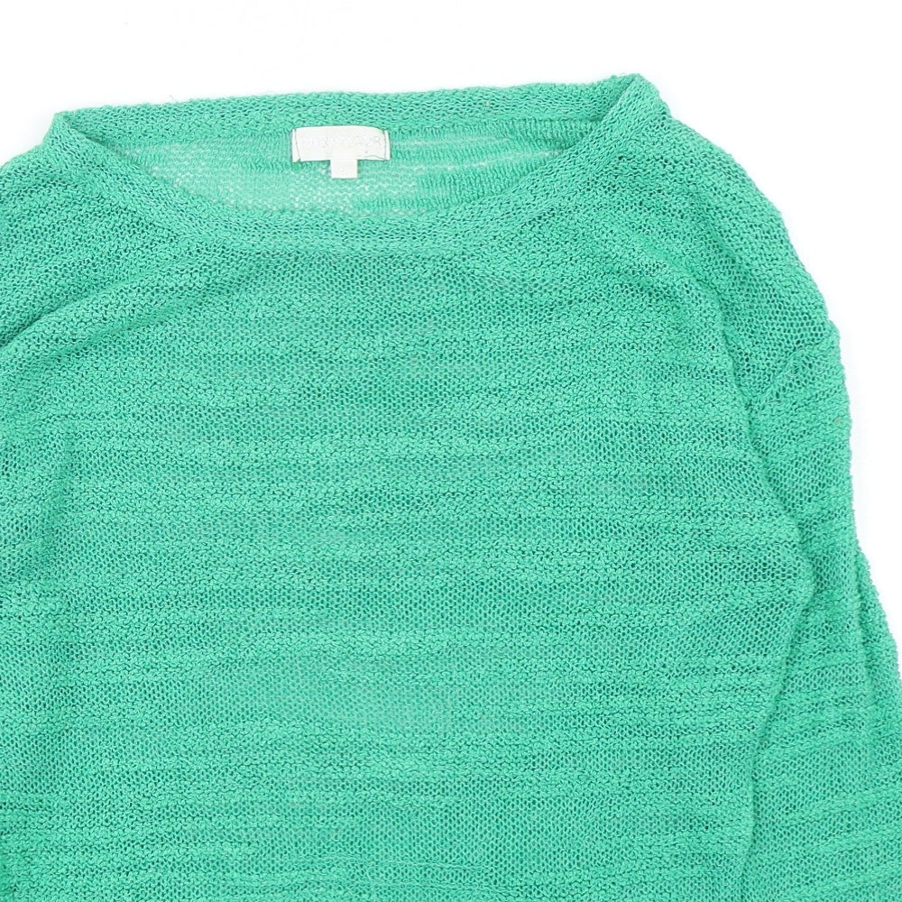 Womens UK Size S Paramour Green Pullover Jumper