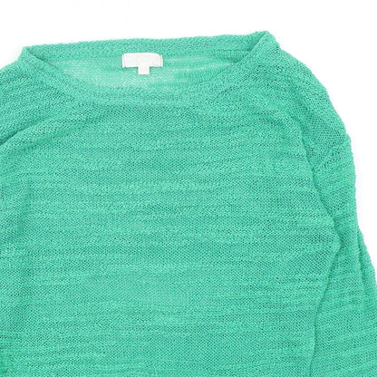 Womens UK Size S Paramour Green Pullover Jumper