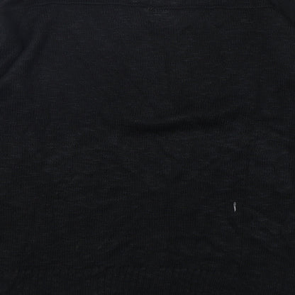 Womens UK Size M Preworn Black Pullover Jumper