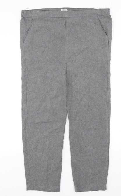 Womens UK Size 10 NSF Regular Fit  Grey Trousers