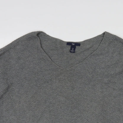 Gap Womens Grey  Cotton Pullover Sweatshirt Size L  Pullover