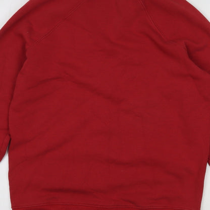 Mens UK Size XS NEXT Red Pullover Sweatshirt
