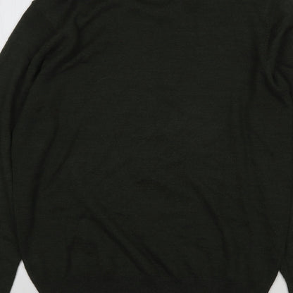 Mens UK Size M Dunnes Stores Green Pullover Sweatshirt