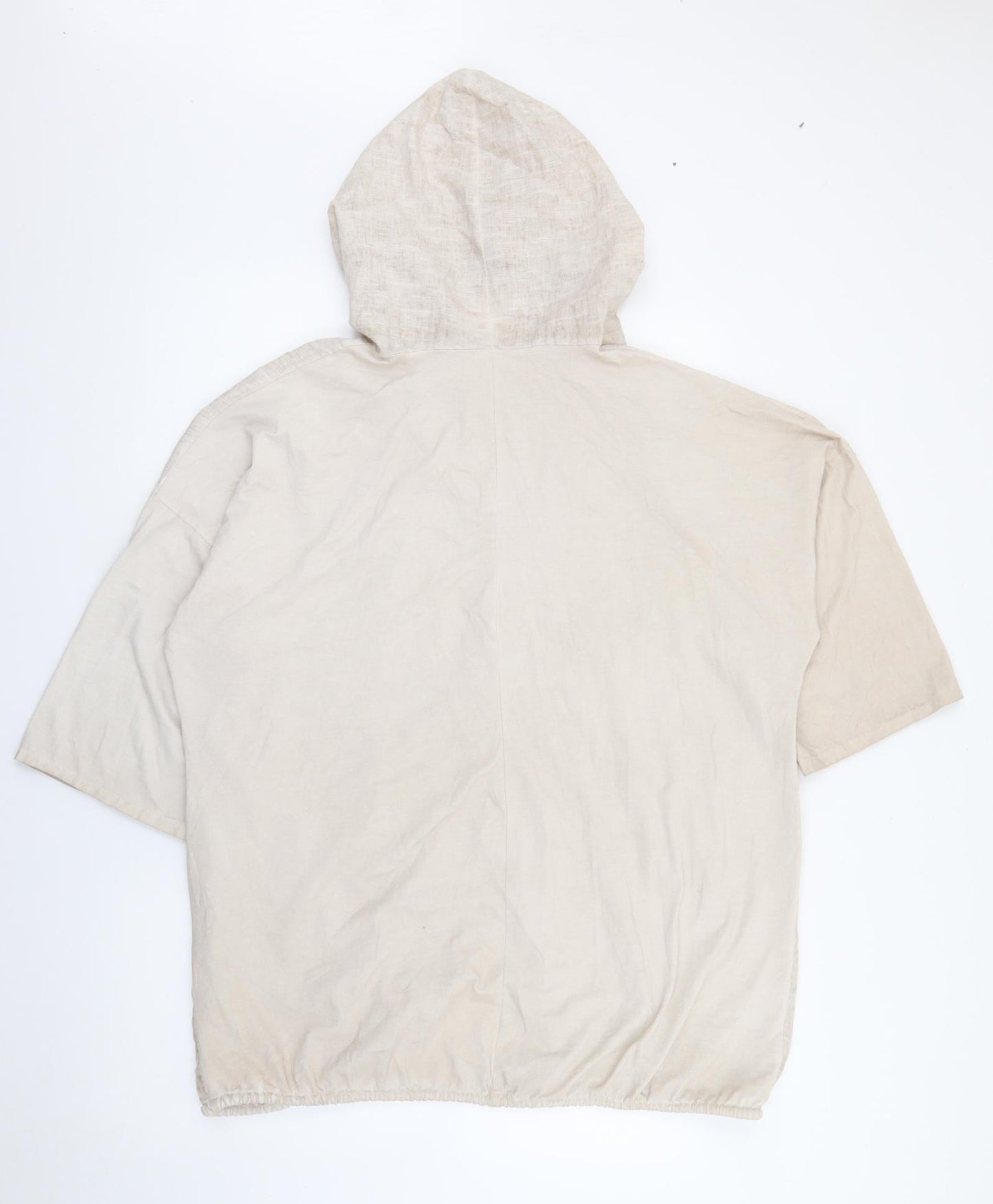 Womens UK Size One Size Preworn Beige Jacket