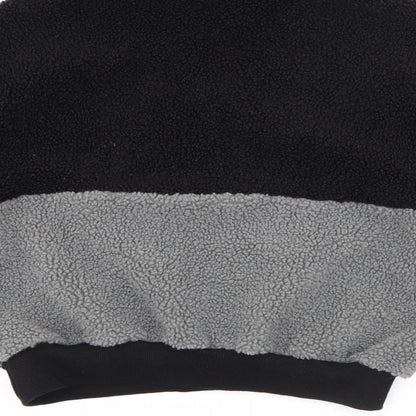 SheIn Womens Black High Neck  Polyester Pullover Jumper Size XS