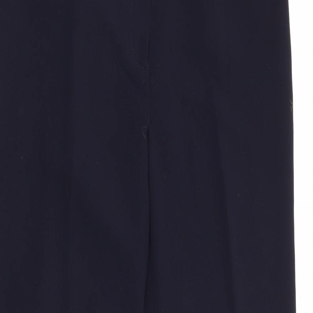 Womens UK Size 12 Punt Roma Regular Fit  Blue Trousers