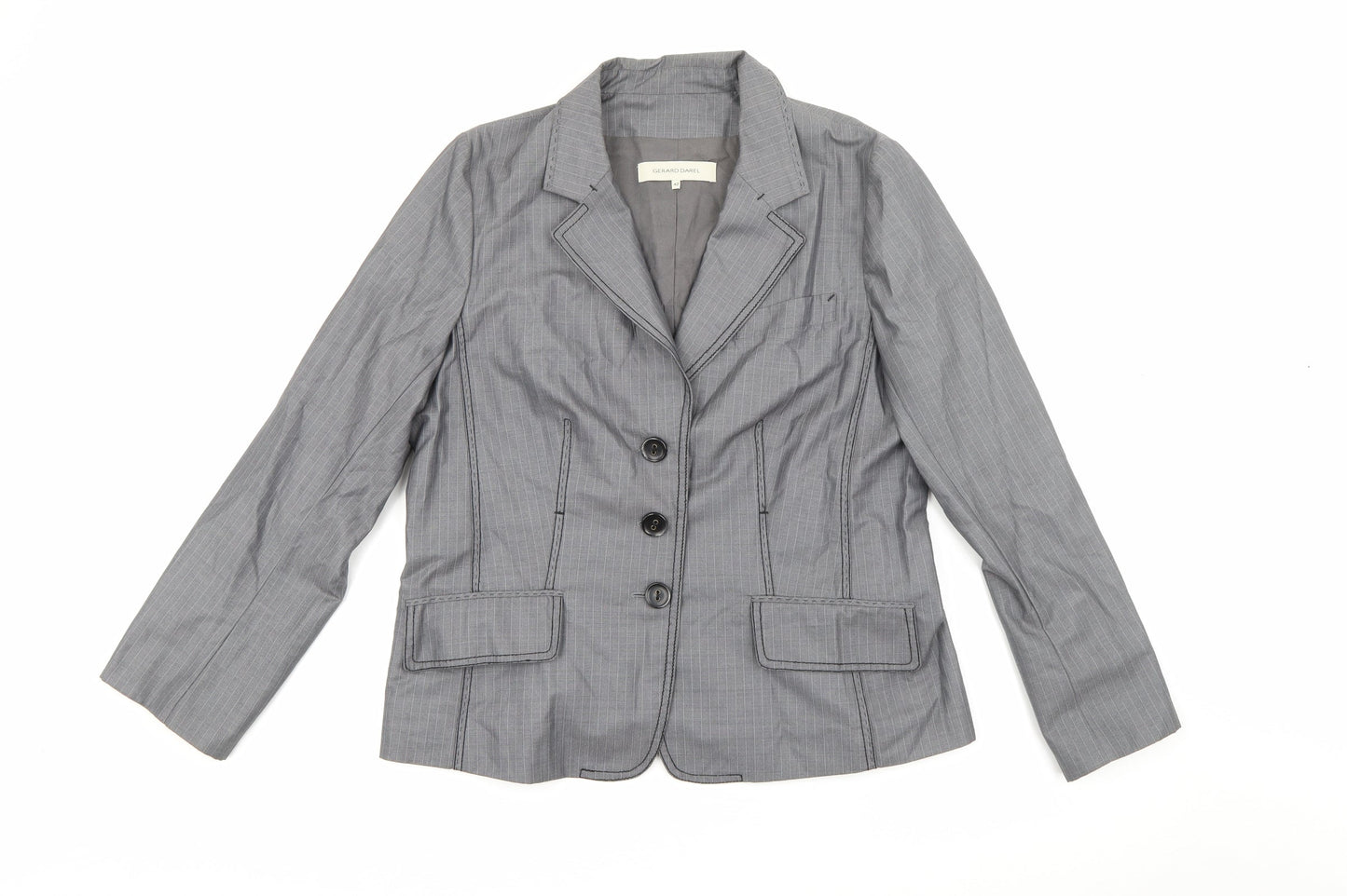 Womens UK Size 14 Gerard Darel Regular Green Blazer