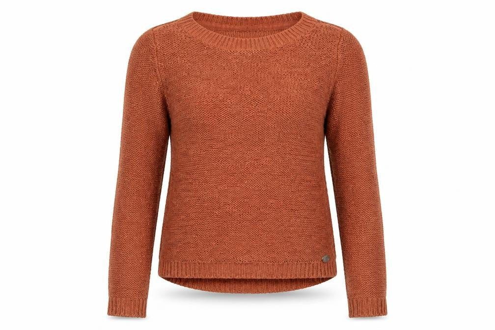 Womens UK Size S Only Brown Pullover Jumper