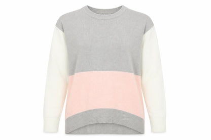 Womens UK Size 10 Nutmeg Multicoloured Pullover Jumper