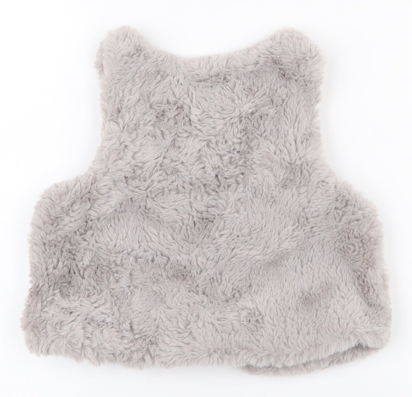 Tahari Girls Grey   Gilet Waistcoat Size 2-3 Years  Button