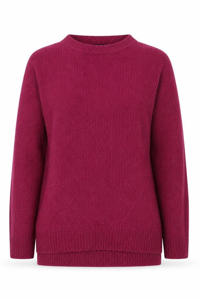 Womens UK Size S Peacocks Purple Pullover Jumper