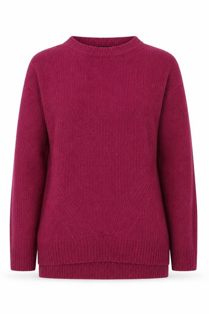 Womens UK Size S Peacocks Purple Pullover Jumper