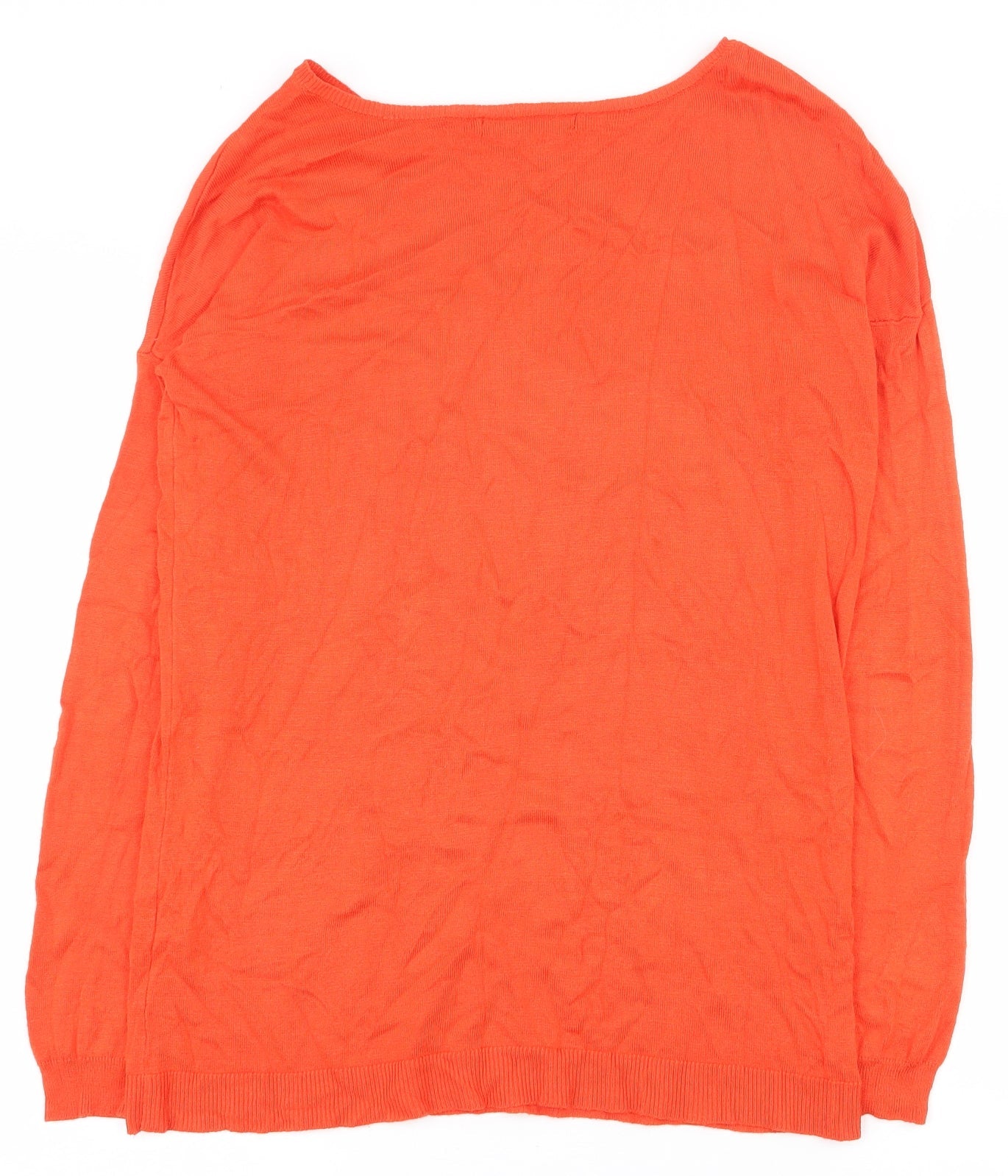 Womens UK Size 8 Atmosphere Orange Pullover Jumper