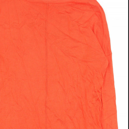 Womens UK Size 8 Atmosphere Orange Pullover Jumper