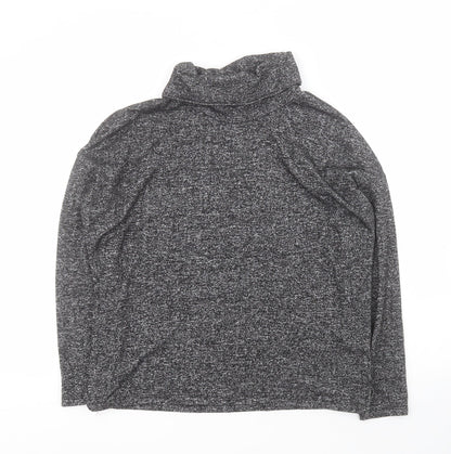 Womens UK Size 12 Warehouse Black Pullover Jumper