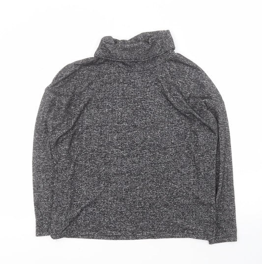 Womens UK Size 12 Warehouse Black Pullover Jumper