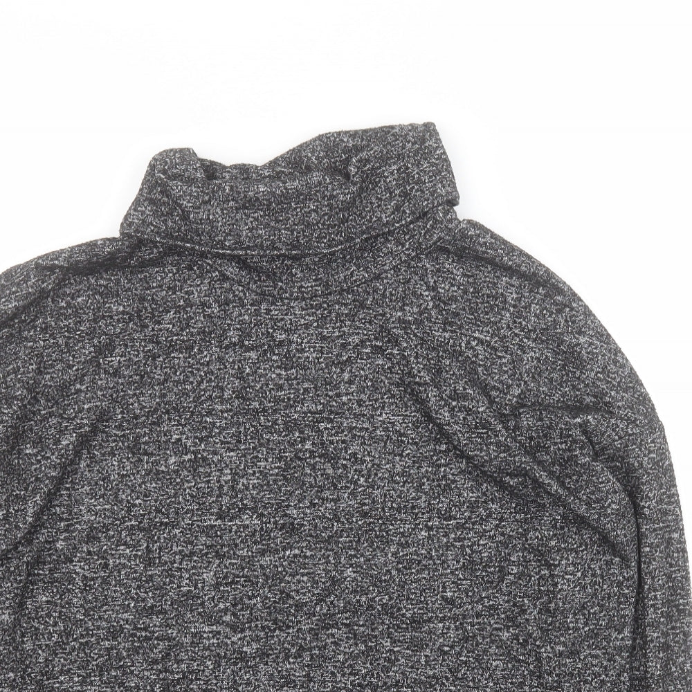 Womens UK Size 12 Warehouse Black Pullover Jumper