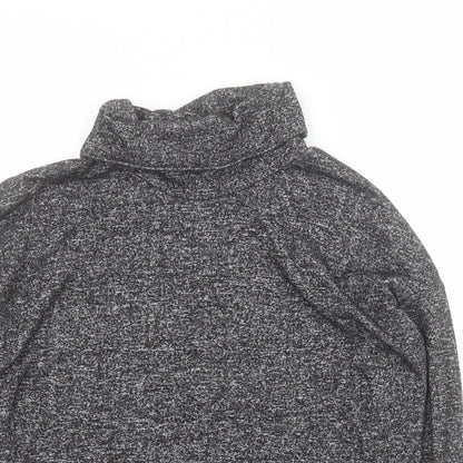 Womens UK Size 12 Warehouse Black Pullover Jumper