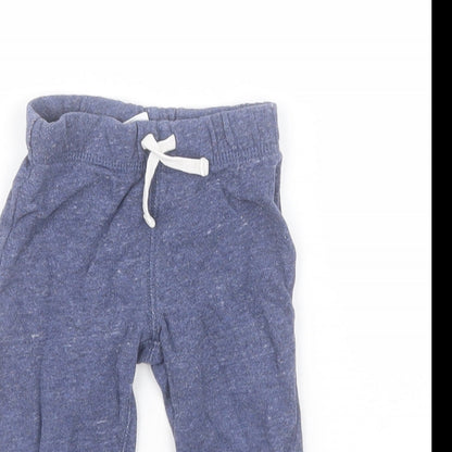 Carters Baby Blue  100% Cotton Jogger Trousers Size 12 Months  Pullover