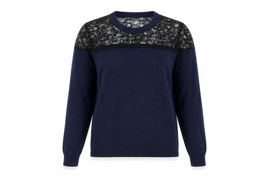 Womens UK Size S Coast Blue Pullover Jumper