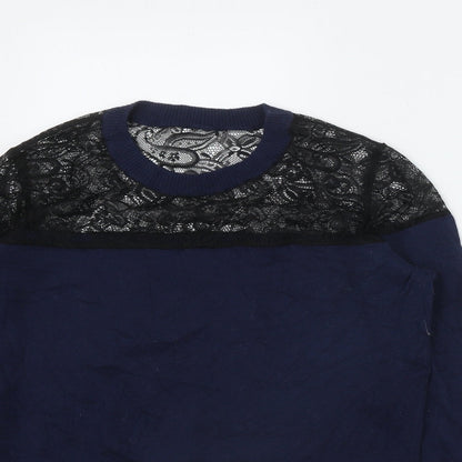 Womens UK Size S Coast Blue Pullover Jumper