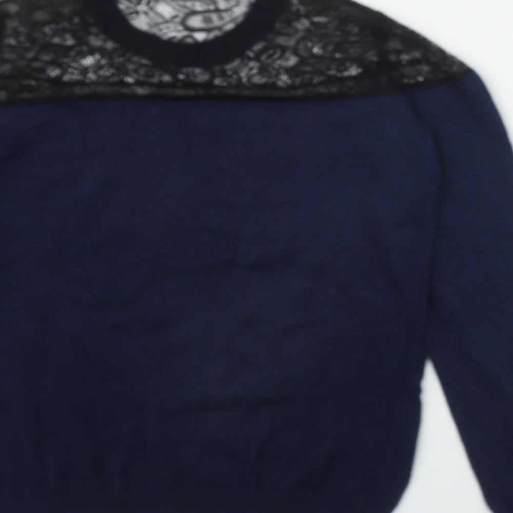 Womens UK Size S Coast Blue Pullover Jumper