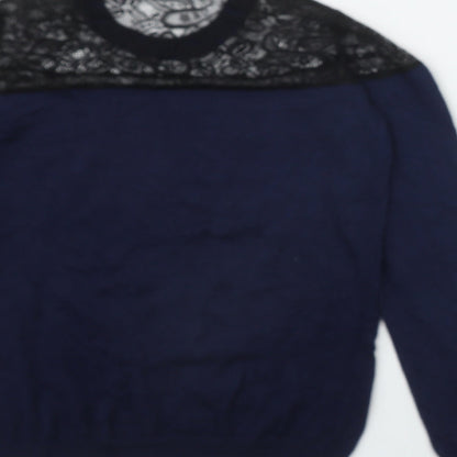 Womens UK Size S Coast Blue Pullover Jumper