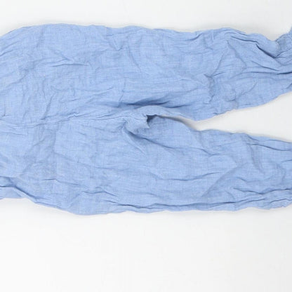 H&M Girls Blue  Cotton Jogger Trousers Size 2 Years  Regular Pullover