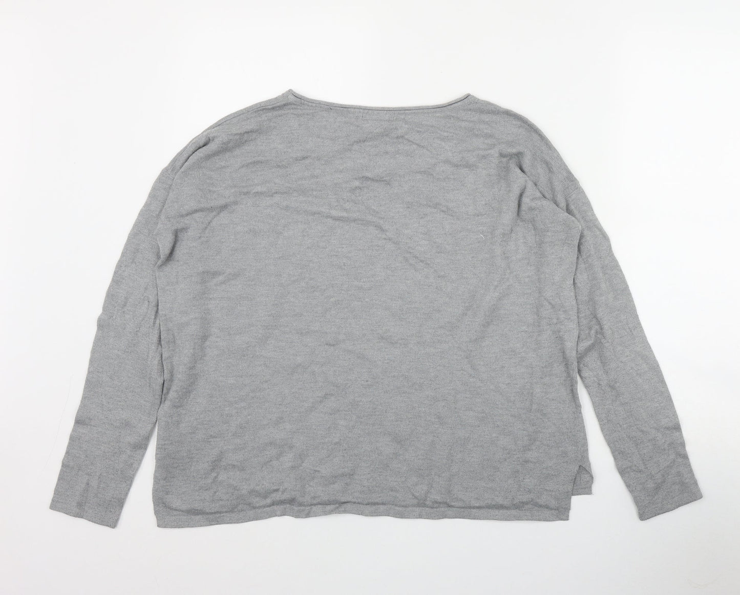 Womens UK Size M H&M Grey Pullover Jumper