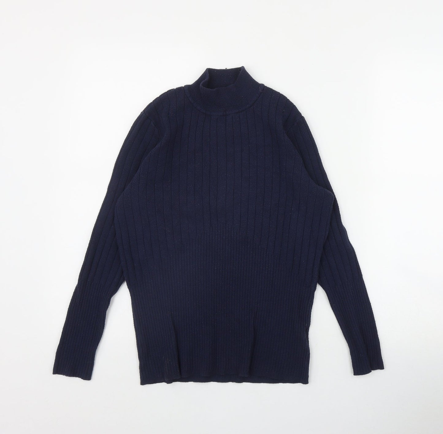 Womens UK Size 14 Marks and Spencer Blue Pullover Jumper