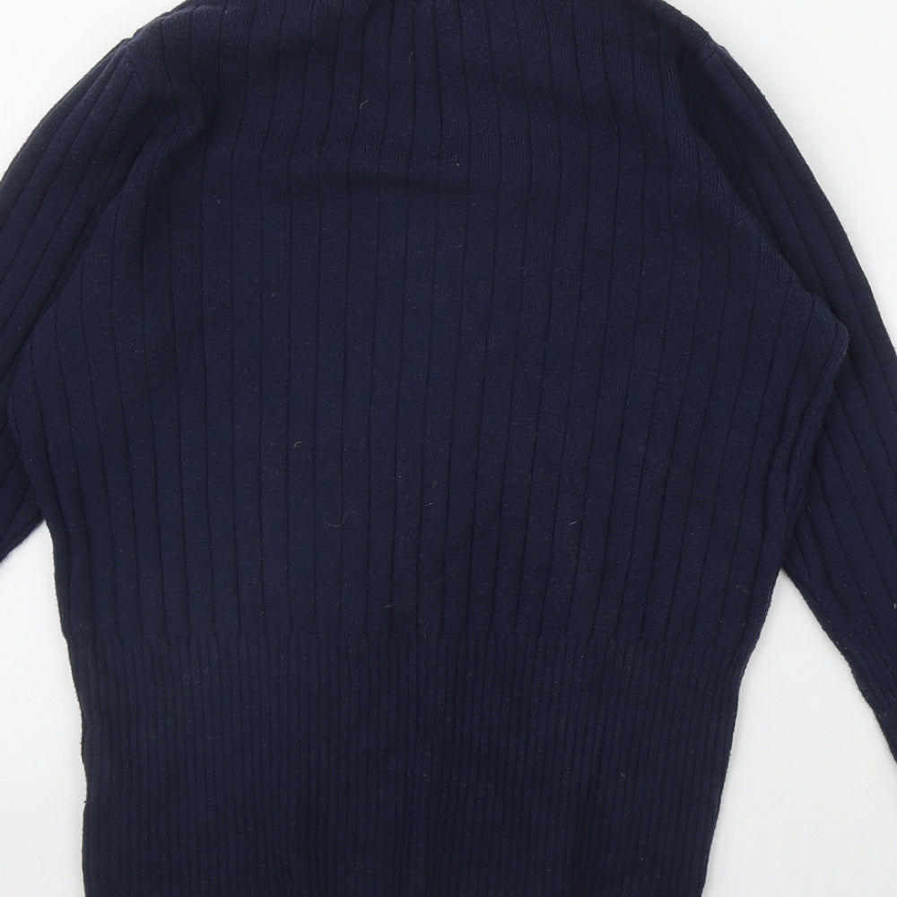 Womens UK Size 14 Marks and Spencer Blue Pullover Jumper