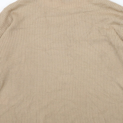 Womens UK Size M Bonmarché Beige Pullover Jumper