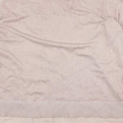Womens UK Size 18 Indigo Pink Pullover Jumper