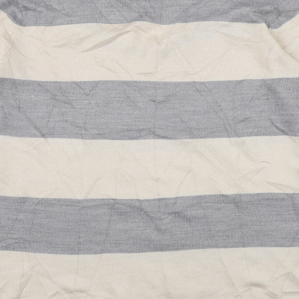 Womens UK Size 14 Papaya Grey Pullover Jumper
