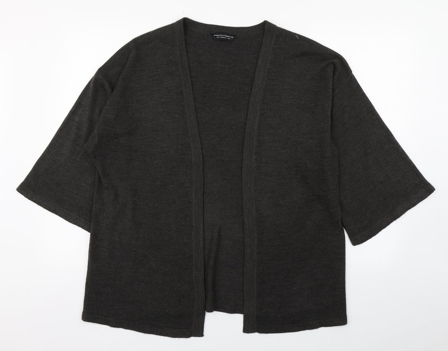 Womens UK Size 14 Dorothy Perkins Grey Cardigan Jumper