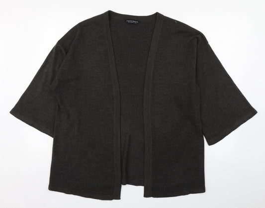 Womens UK Size 14 Dorothy Perkins Grey Cardigan Jumper