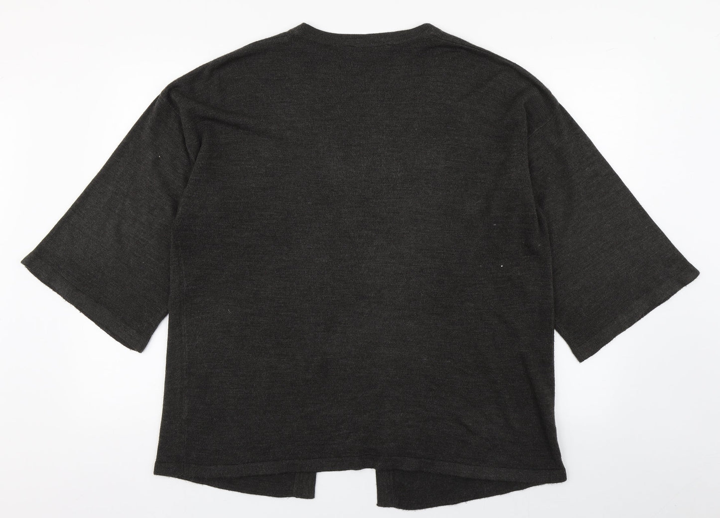 Womens UK Size 14 Dorothy Perkins Grey Cardigan Jumper