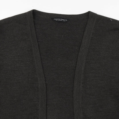 Womens UK Size 14 Dorothy Perkins Grey Cardigan Jumper