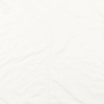 Gap Mens Ivory V-Neck  Cotton Pullover Jumper Size M