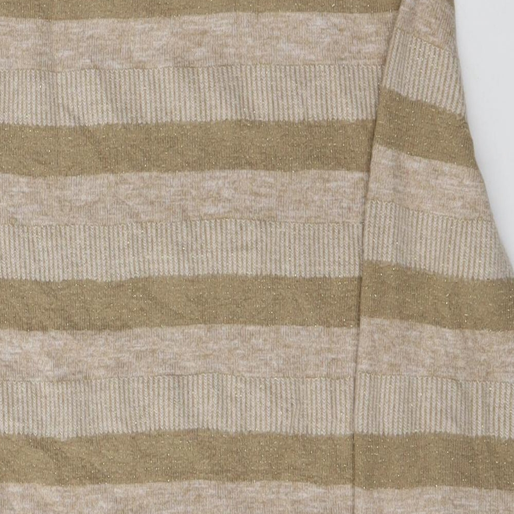 Womens UK Size 8 Marks and Spencer Beige Pullover Sweatshirt