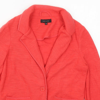 Womens UK Size 10 New Look Pink Jacket