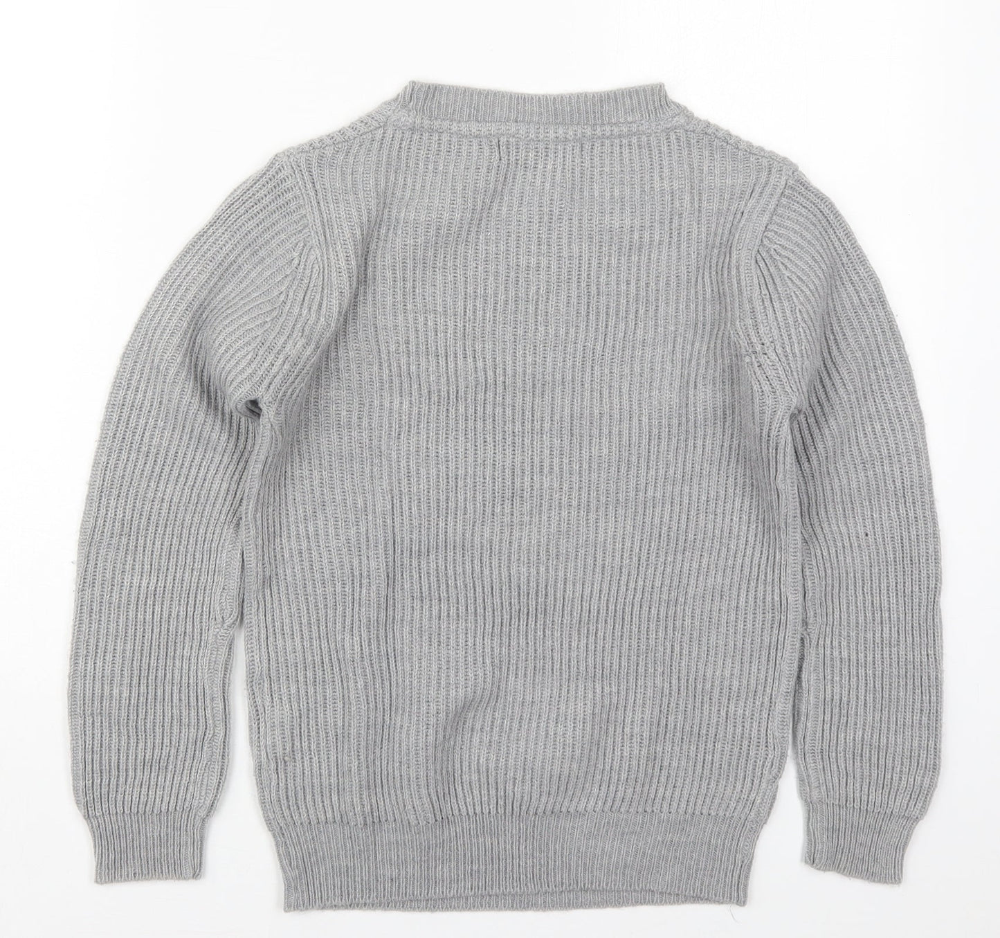 Womens UK Size 8 Atmosphere Grey Pullover Jumper