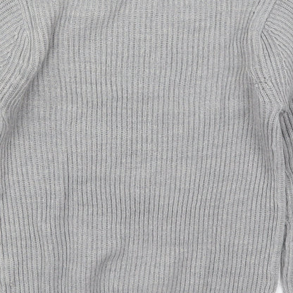 Womens UK Size 8 Atmosphere Grey Pullover Jumper