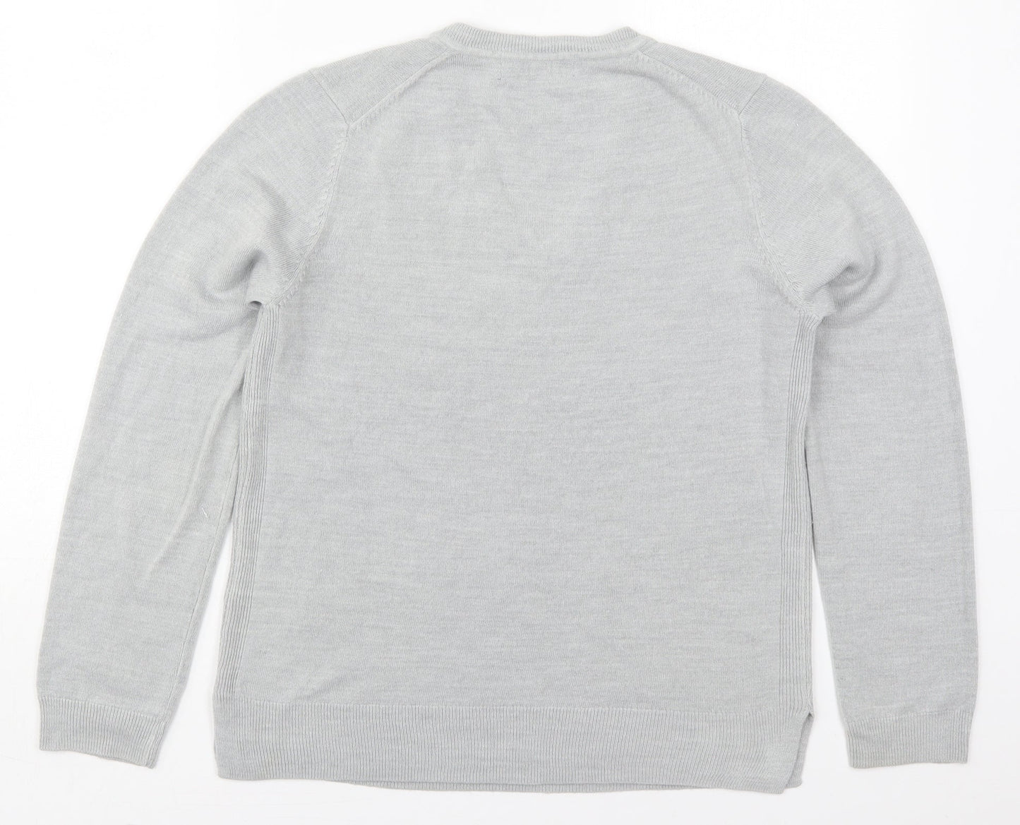 Womens UK Size 12 Marks and Spencer Grey Pullover Jumper