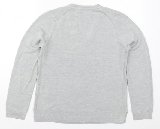 Womens UK Size 12 Marks and Spencer Grey Pullover Jumper