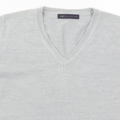 Womens UK Size 12 Marks and Spencer Grey Pullover Jumper