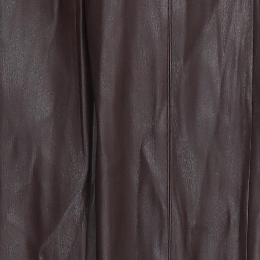 Womens UK Size 27 in Preworn Regular Fit  Brown Trousers