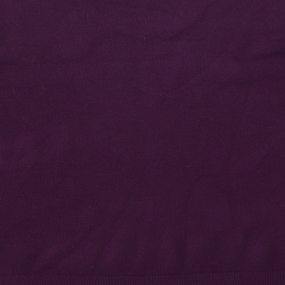 Womens UK Size M Bonmarché Purple Pullover Jumper
