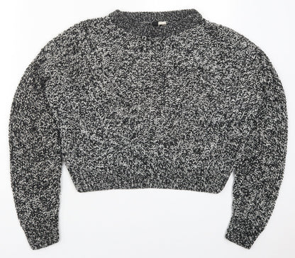 Womens UK Size S H&M Grey Pullover Jumper