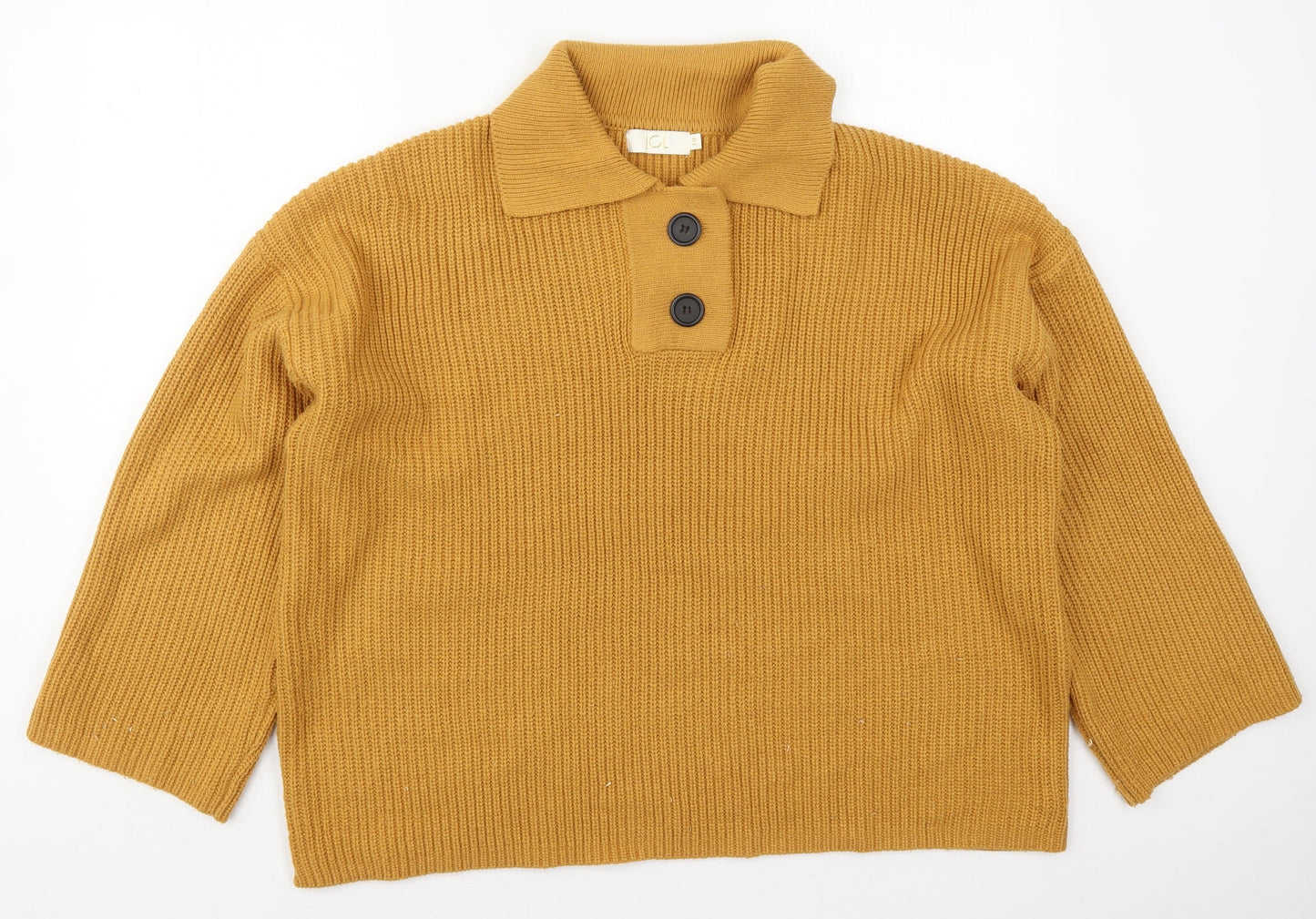 Womens UK Size One Size JCL Orange Pullover Jumper